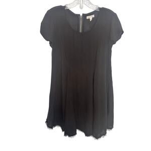 Silence  + Noise Black Mini Dress Size XS